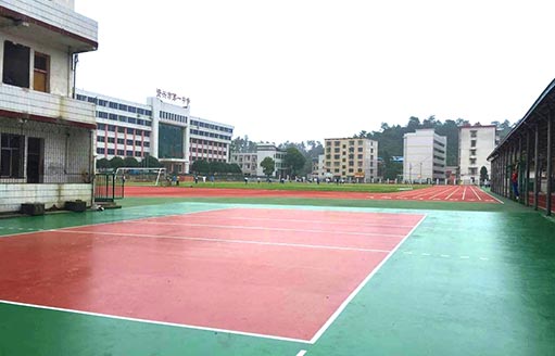 Zixing Middle School of Hunan province, 6500sqm